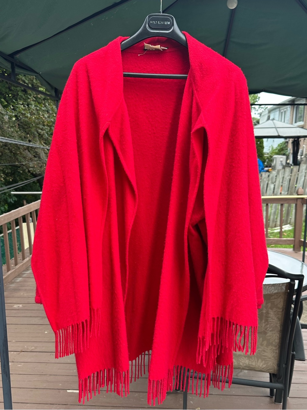 SALVATORE FERRAGAMO CAPE (one size)